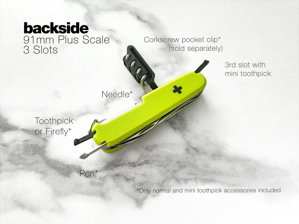 Victorinox 91mm Flashlight / Whistle 7 Tool Super Scale for Swiss Army Knife