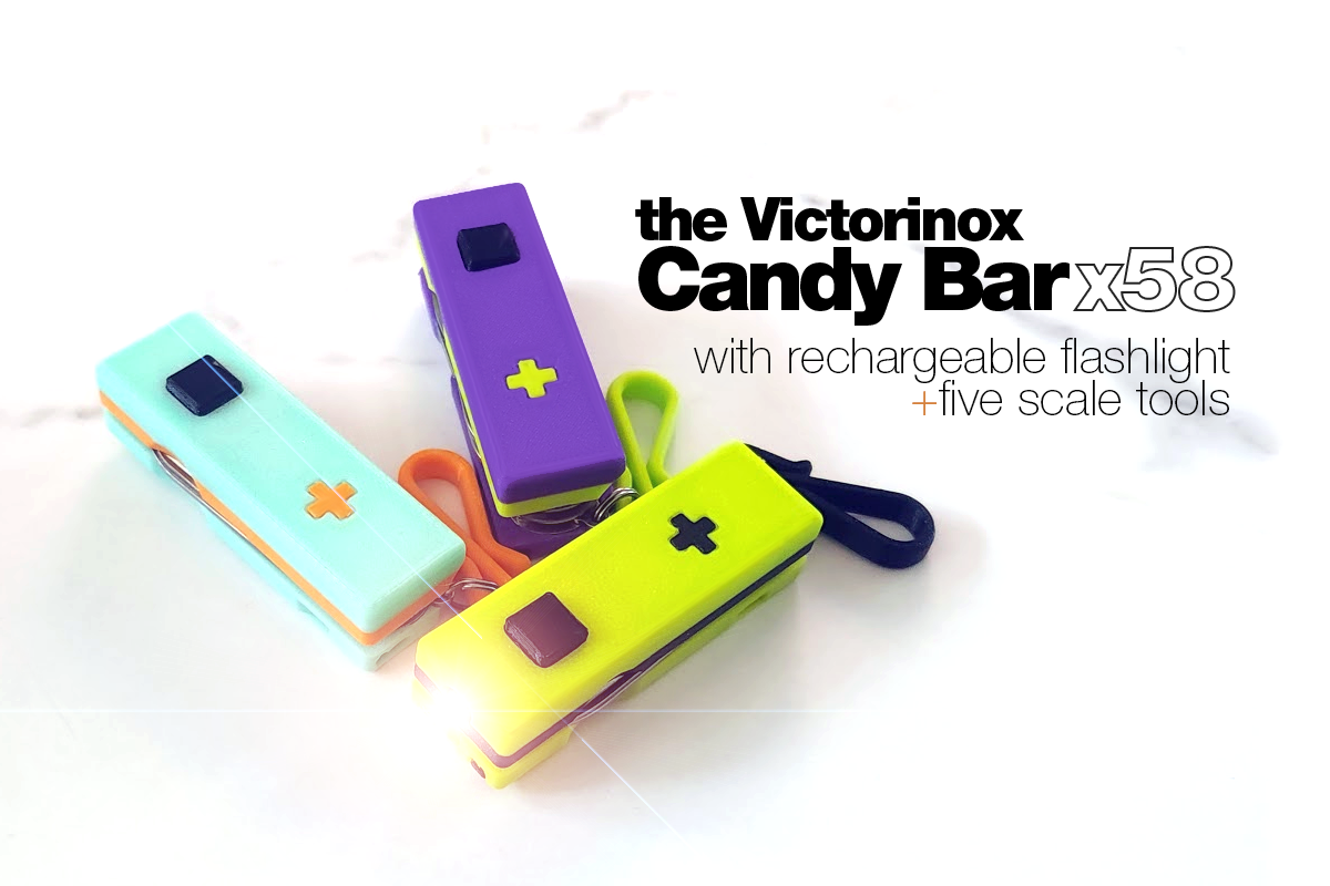 Victorinox 58mm Candy Bar with Super Scales