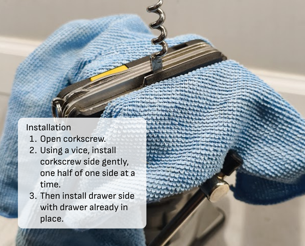The Bit Drawrf, Victorinox 91mm Screwdriver Super Scale for Swiss Army Knives