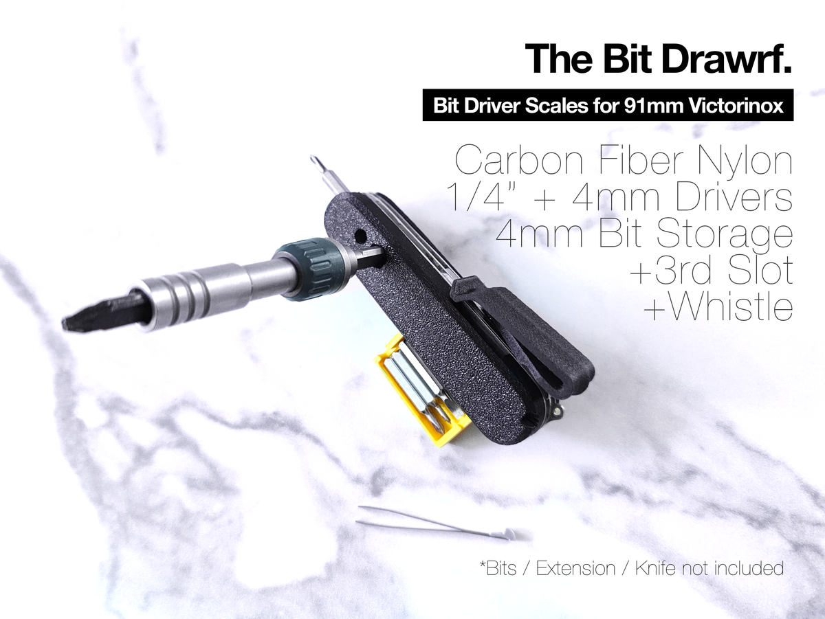 The Bit Drawrf, Victorinox 91mm Screwdriver Super Scale for Swiss Army Knives