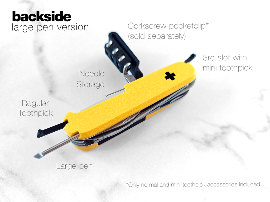 The Bit Drawrf, Victorinox 91mm Screwdriver Super Scale for Swiss Army Knives