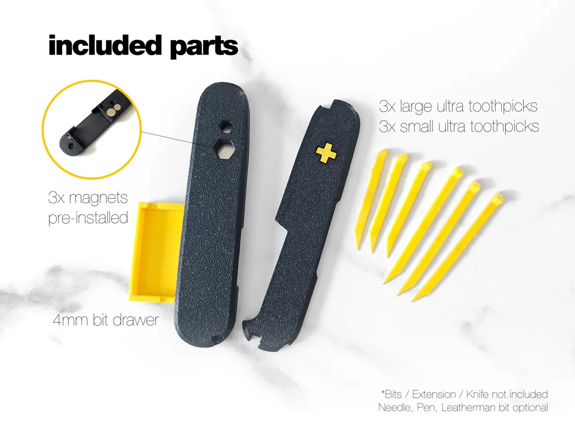 The Bit Drawrf, Victorinox 91mm Screwdriver Super Scale for Swiss Army Knives