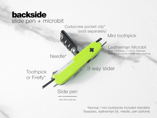 Victorinox 91mm 3 Slot Scales for Swiss Army Knife